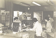 昭和28年4月山西木材株式会社　設立当時の写真