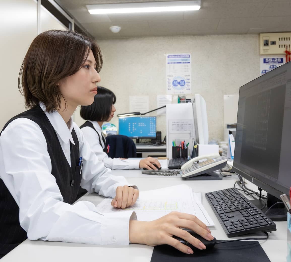 構造計算の仕事は楽しい！働きながら勉強もできるので、仕事のモチベーションも上がります。
