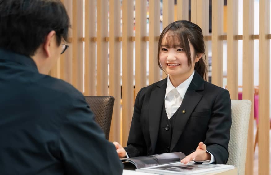 お客様から「あなたに任せて良かった」と言ってもらえた時ですね。